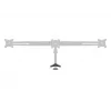 Base pasacables Multibrackets M Desktopmount para soporte de monitor individual/doble/triple negro modelo