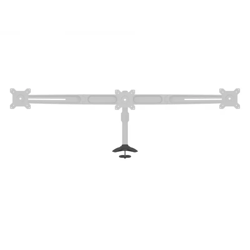 Base pasacables Multibrackets M Desktopmount para soporte de monitor individual/doble/triple negro modelo