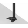 Base pasacables Multibrackets M Desktopmount para soporte de monitor individual/doble/triple negro modelo