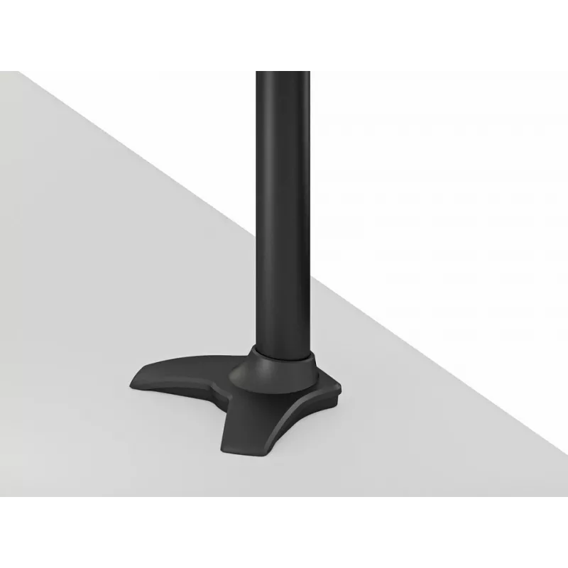 Base pasacables Multibrackets M Desktopmount para soporte de monitor individual/doble/triple negro modelo