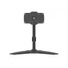 Base pasacables Multibrackets M Desktopmount para soporte de monitor individual/doble/triple negro modelo
