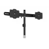 Base pasacables Multibrackets M Desktopmount para soporte de monitor individual/doble/triple negro modelo