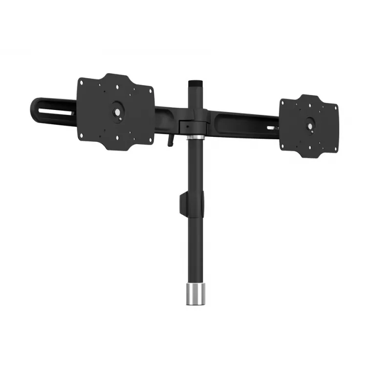 Base pasacables Multibrackets M Desktopmount para soporte de monitor individual/doble/triple negro modelo