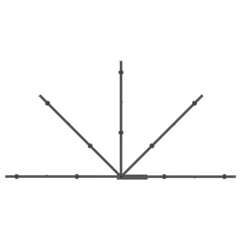 Multibrackets M brazo oscilante universal 180 grados large negro 75 kg 48-69