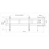 Multibrackets M brazo oscilante universal 180 grados large negro 75 kg 48-69