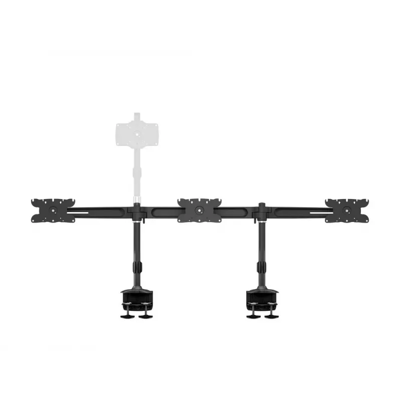 Multibrackets M VESA Desktopmount Triple Desk Clamp 24 inch-32 inch 24 kg