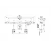 Multibrackets M VESA Desktopmount Triple Desk Clamp 24 inch-32 inch 24 kg