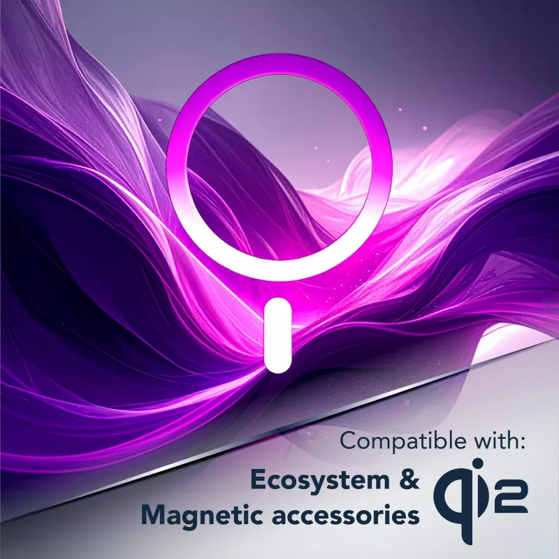 Cellularline Clear Mag - funda transparente ultrarresistente para Galaxy S26 Ultra con borde de goma, compatible con el ecosistema Qi2 y accesorios magnéticos, tratada contra el amarilleo.