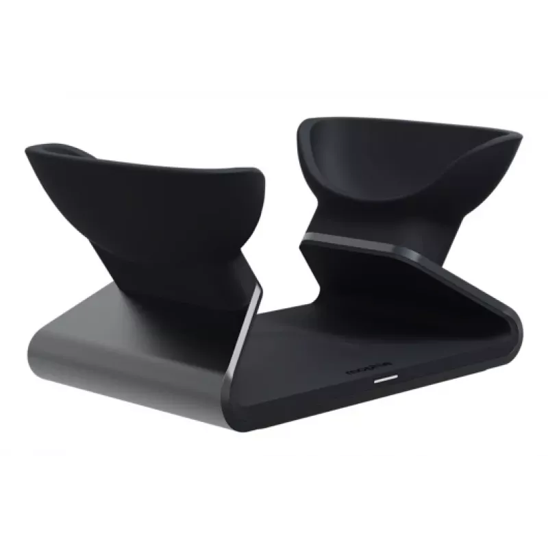 mophie AirPods Max estación de carga, interior, USB, carga inalámbrica, negra