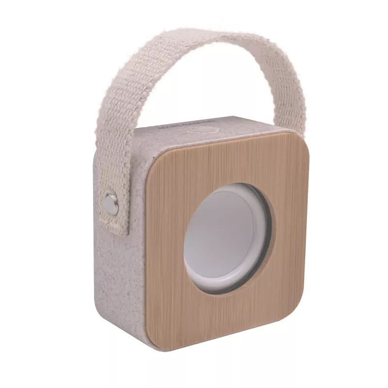 Mars Gaming MS-ECO altavoz Bluetooth 5.1 ecológico de material orgánico paja de trigo y bambú tamaño compacto