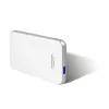 AXAGON EE25-S6 - carcasa para HDD / SSD - 2,5 inch - SATA - Serial ATA II - Serial ATA III - 5 Gbit/s - conectividad USB - blanca