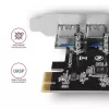 Axagon PCEU-430VL tarjetas adaptadoras/interfaces interna USB 3.2 Gen 1 (3.1 Gen 1)