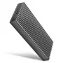 AXAGON EEM2-XR - cubierta - metal - plata - M.2 - cualquier marca - 112 mm