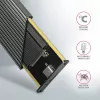AXAGON EEM2-XR - cubierta - metal - plata - M.2 - cualquier marca - 112 mm