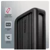 Axagon EEM2-40G carcasa para SSD M.2 NVMe USB-C 40Gbps, aluminio ARMORED