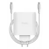 Cargador TRUST Maxo 100W 2 puertos USB-C GaN — 100 W, 2x USB-C, 20 V máx, AC, interior, cable de 2 m, blanco