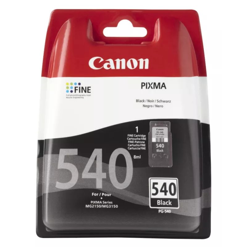 Canon PG-540 cartucho de tinta 1 ud. original estándar photo negro