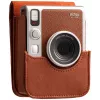 Fujifilm Instax Mini EVO funda marrón