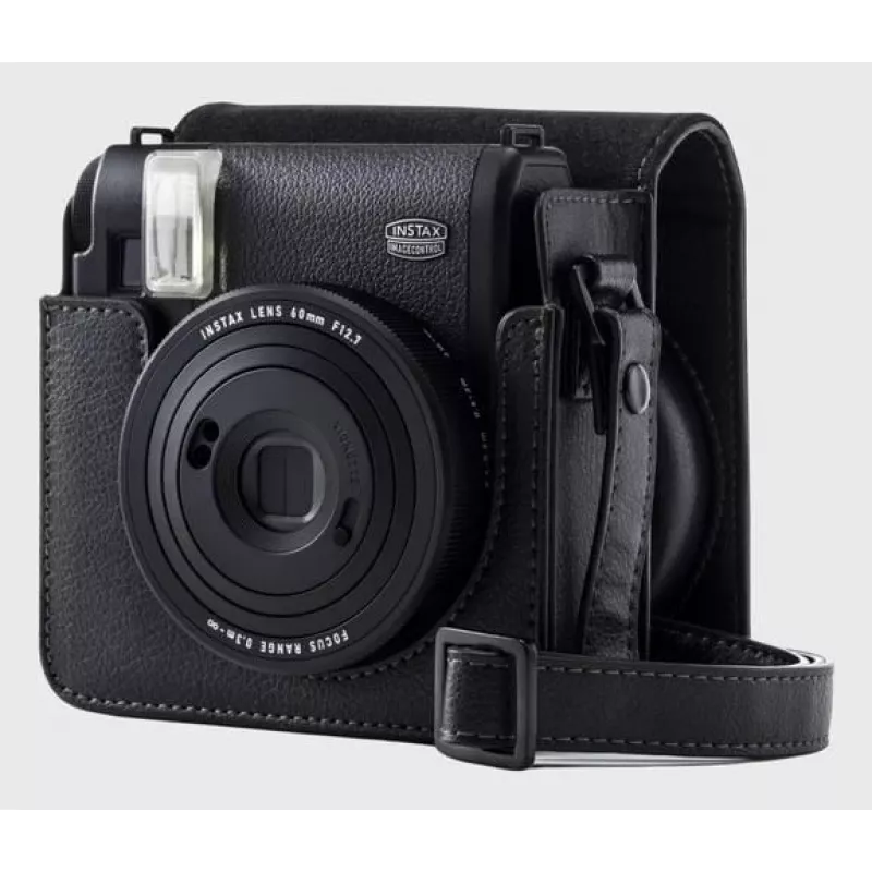 Funda para mujer Fujifilm 70100162646 negra correa de hombro Instax mini 99