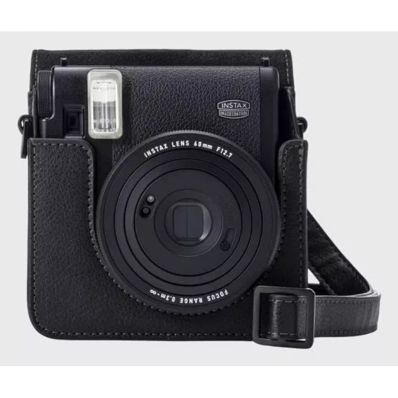 Funda para mujer Fujifilm 70100162646 negra correa de hombro Instax mini 99