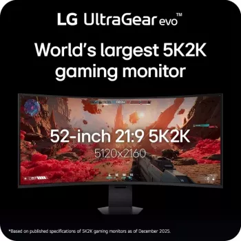 LG 52G930B-B.AEU monitor de ordenador 132,1 cm (52 inch) 5120 x 2160 píxeles negro
