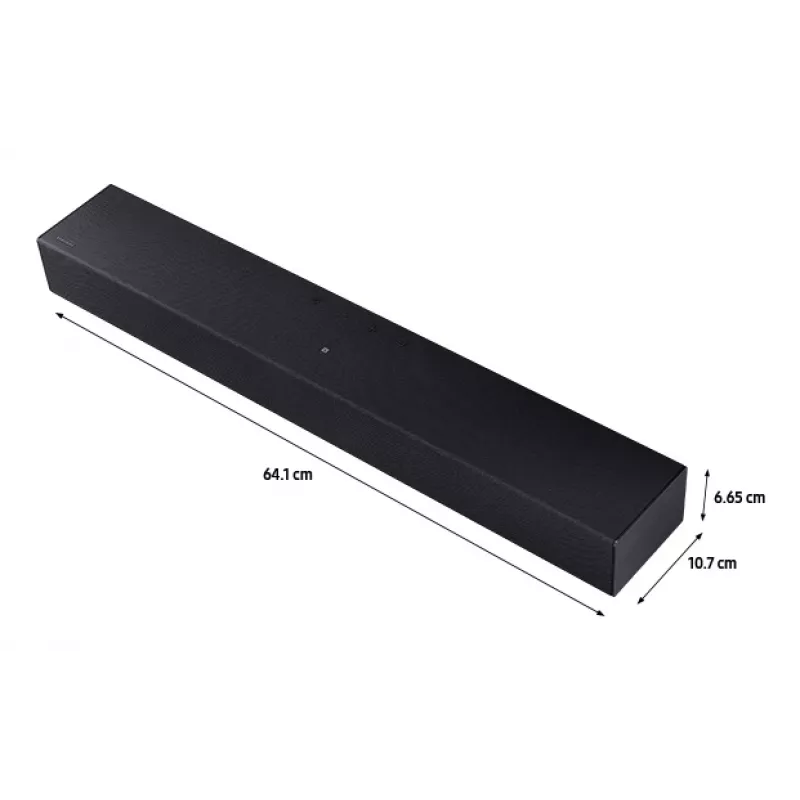 Samsung C-Series HW-B400F/XN barra de sonido altavoz negro, titanio 2.0 canales 40 W