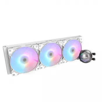 Zalman ALPHA36 White refrigeración líquida CPU radiador de 360 mm 3 ventiladores de 120 mm bomba ARGB refrigeración líquida todo en uno de doble procesador 12 cm