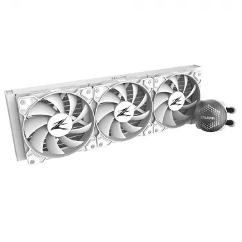 Zalman ALPHA36 White refrigeración líquida CPU radiador de 360 mm 3 ventiladores de 120 mm bomba ARGB refrigeración líquida todo en uno de doble procesador 12 cm