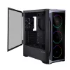 Zalman Z8 TG ATX Semitorre Caja para PC, ventiladores ARGB x3, T/G Semitorre Negro