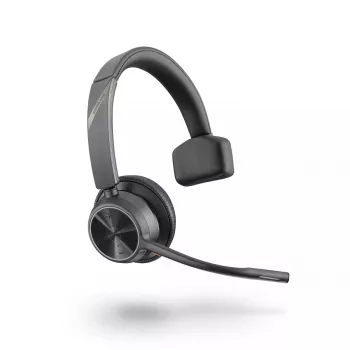 Auriculares HP POLY Voyager 4310 UC — Bluetooth inalámbrico, diadema, supraaural, 50 m de alcance, 122 g, negro