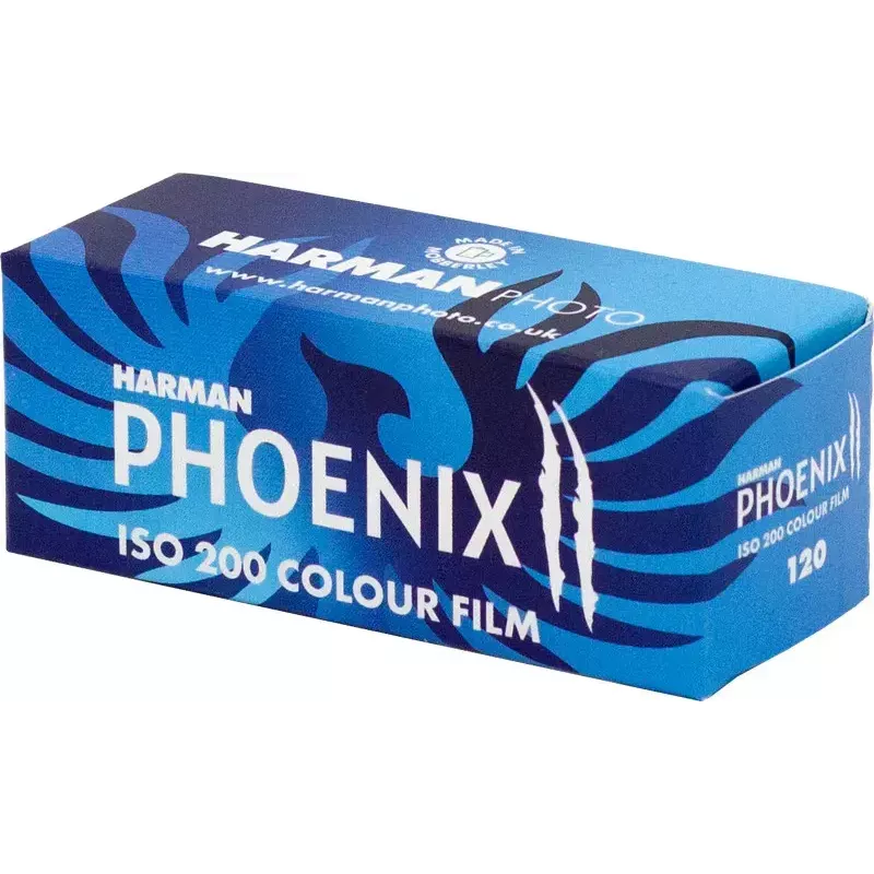 Harman Phoenix II 200 película de color negativo, carrete 120