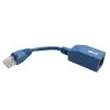 Cable de red Tripp Lite N034-05N-BL RJ45 macho/hembra Cat6 0,127 m azul