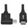 Cable USB-C Tripp Lite U420-02M-RA 2 m USB 3.2 Gen 1 Thunderbolt 3 acodado