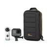 Funda para cámara Lowepro HARDSIDE CS 60 — funda rígida, compacta, 140×85×227 mm, negra/naranja