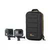 Funda para cámara Lowepro HARDSIDE CS 60 — funda rígida, compacta, 140×85×227 mm, negra/naranja