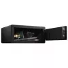 Caja fuerte de pie MASTER LOCK LX110BEURHRO negra 2 llaves lector de huellas