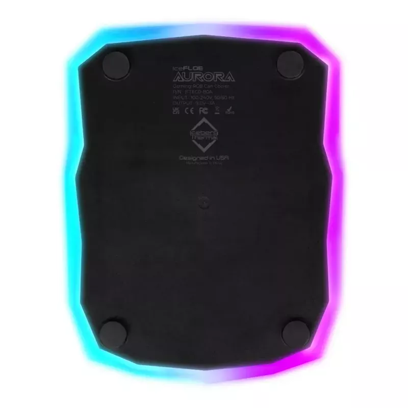 Nevera portátil Iceberg Thermal IceFLOE AURORA 0,355 L eléctrica negra
