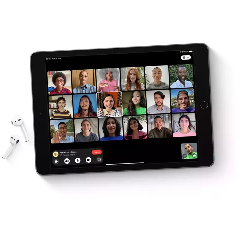 Tablet Apple iPad 10,2 pulgadas (25,9 cm) 256 GB WLAN (802.11ac) A13, iPadOS 15, gris, 8 MP/12 MP