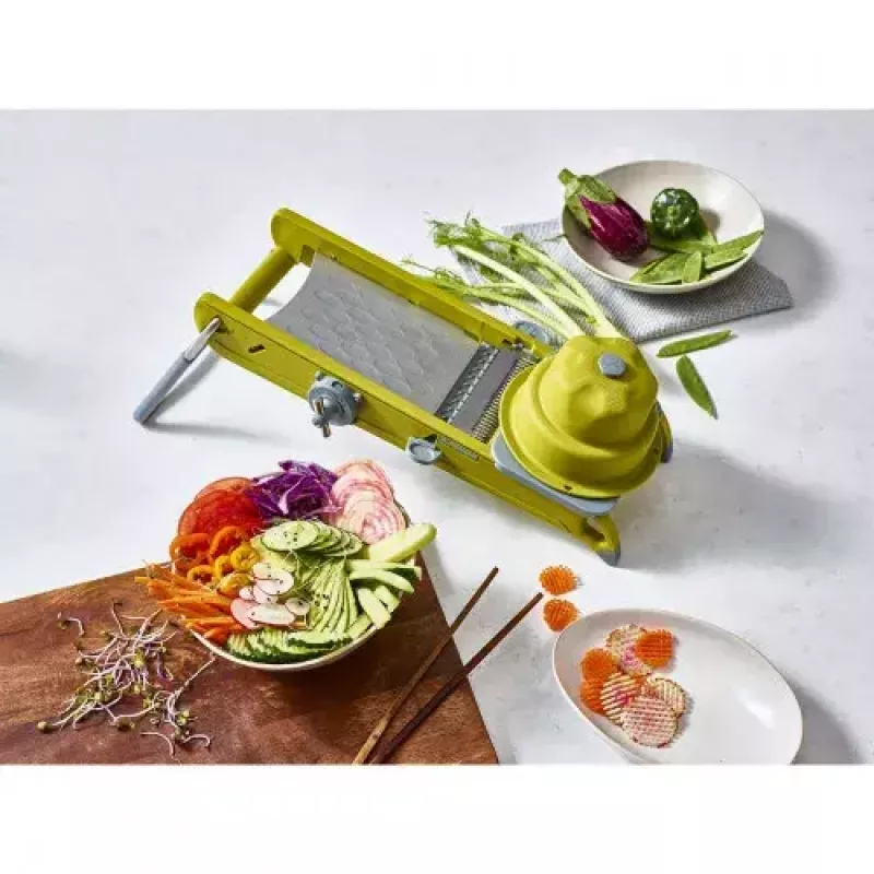 Cortadora manual de Buyer 2015.23 verde grosor de corte 1 cm