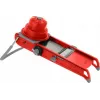 Mandolina de buyer Swing Plus DB2015-43 roja — grosor de corte ajustable, acero inoxidable