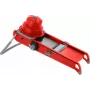 Mandolina de buyer Swing Plus DB2015-43 roja — grosor de corte ajustable, acero inoxidable