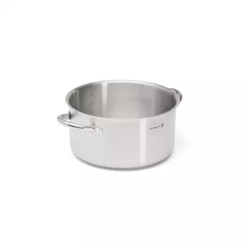 Salsera de Buyer 3505.24 4 L redonda acero inoxidable 24 cm