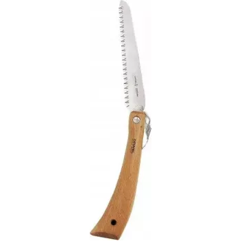 Navaja Opinel n.º 18 con hoja plegable de sierra para podar y mango de madera