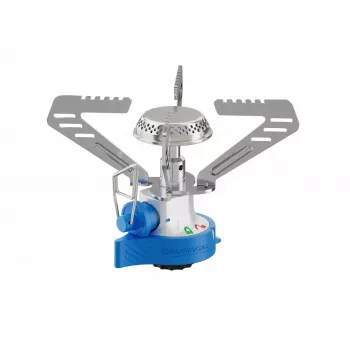 Hornillo de camping de combustible líquido Campingaz 2227471 — un quemador, gas natural, 200 g, 95 mm de altura, 13,5 cm de diámetro