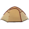Tienda de campaña de verano COLEMAN Darwin 4 Plus para 4 personas — beige/rojo oscuro