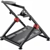 WheelStand Oplite GT PRO V2 soporte plegable de altura ajustable para volante de carreras – negro