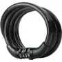 Candado de cable en espiral MASTERLOCK Coiled Cord 8143EURDPRO 120 cm — cable de seguridad para dispositivos