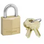 Candado de equipaje MASTER LOCK 20 mm de ancho con cuerpo de latón macizo