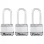 Candado MASTER LOCK 45 mm Excell laminado pack de 3 con arco de 51 mm