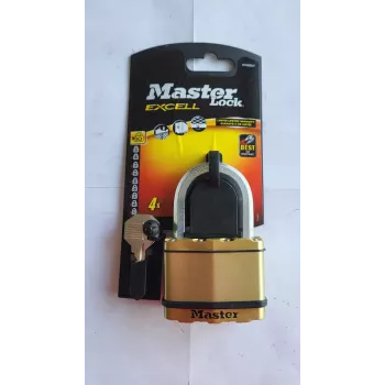Candado MASTERLOCK M15BEURDLF acero laminado 64 mm arco accionado por llave